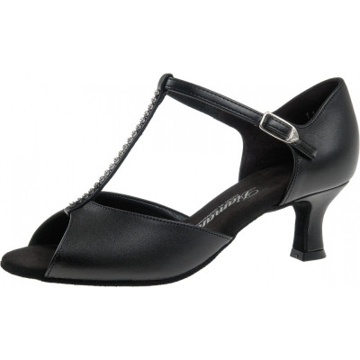Dámské boty na latinu  Diamant mod.025 černá kůže F5 cm (025-077-034)