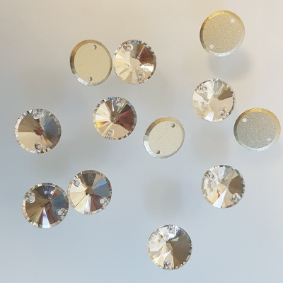 kámen našívací broušený 10mm crystal