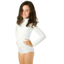 Children's long sleeve body with turtleneck