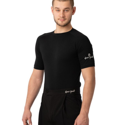 Men's training body with short sleeves