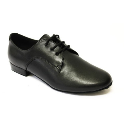 Pánské boty na standard  Bábor mod.S6 černá kůže podpatek 2cm