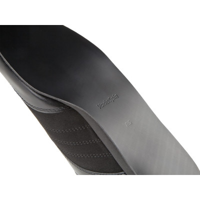 Diamant mod.191 černá kůže/Microvlákno 1,5cm klínkový (191-425-380)