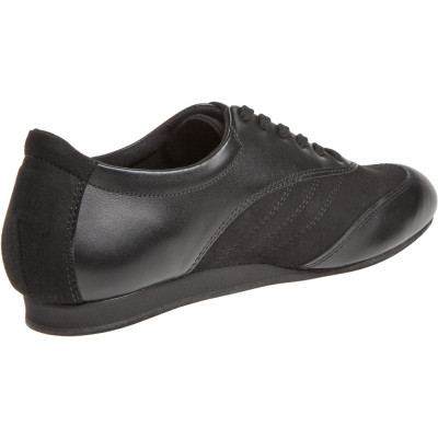 Diamant mod.191 černá kůže/Microvlákno 1,5cm klínkový (191-425-380)