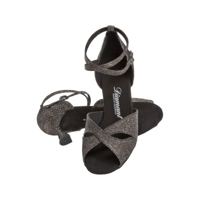 Women's Latin shoes Diamant mod.181 Bronze glitter F6,5cm (181-087-510)