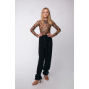 Women's training trousers dance-pOint extra wide with drawstrings