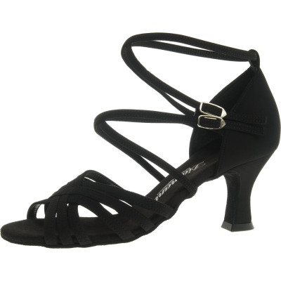 Dámské boty na latinu  Diamant mod.108 černý nubuck  Latino 6,5cm  (108-060-040)