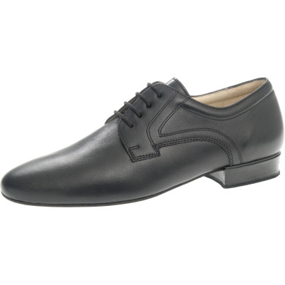 Pánské boty na standard  Diamant mod.085 černá kůže 2cm