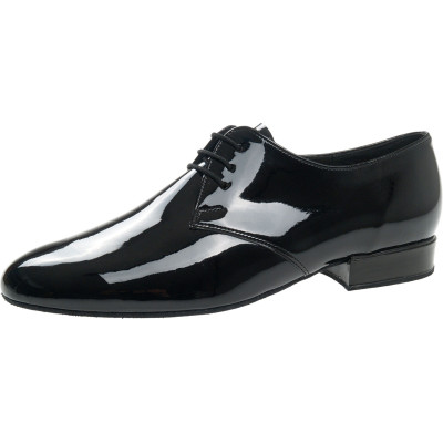 Pánské boty na standard  Diamant mod.095 černý lak