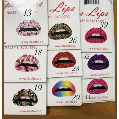 Tetování rtů 3ks