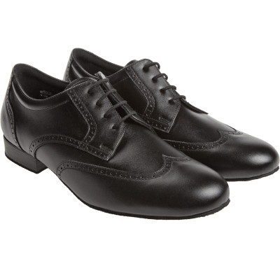 Pánské boty na standard Diamant mod.099 černá kůže 2,5 cm