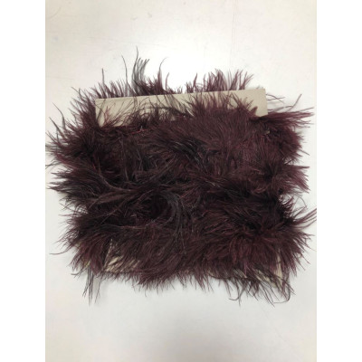 Peří pštrosí nášivka jednořadá