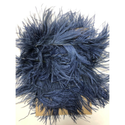 Peří pštrosí nášivka jednořadá