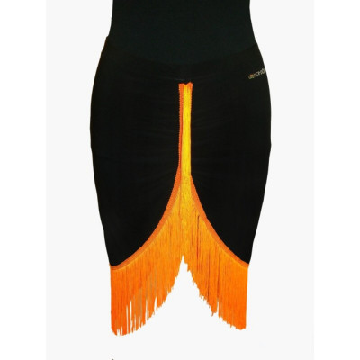 Skirt LA ladies pattern 1 arancio