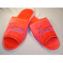 Slippers with Henzely red logo