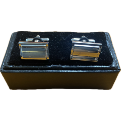 Manžetové knoflíčky stříbrné krabička