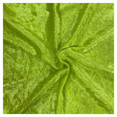 Elastický samet - Neon Gelb 28