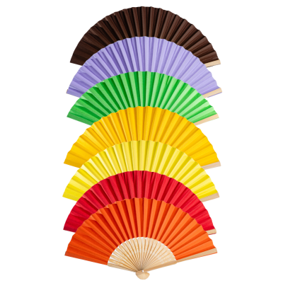 Wooden fan 21cm
