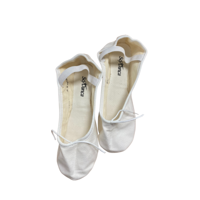 Cvičky baletní SoDanca  BAE 24 bílé