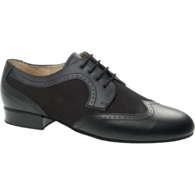 Diamond mod.089 black leather / black nubuck