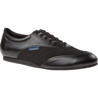 Diamant mod.191 černá kůže/Microvlákno 1,5cm klínkový