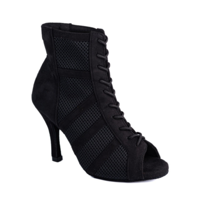 Women's HDS T1 Flirt Nubuck/mesh dance shoes 8,5cm