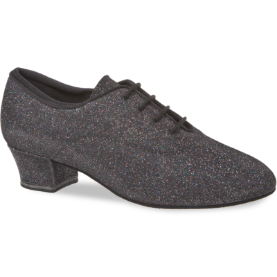 Tréninkové taneční boty Diamant mod.140 multicolorbrokát podpatek 3,7 cm