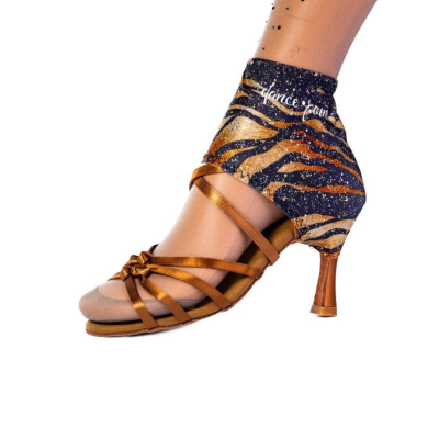 Chrániče dámských bot tygrová (návleky na kotníky)