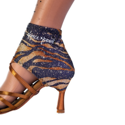 Chrániče dámských bot tygrová (návleky na kotníky)