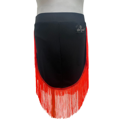 Skirt LA pattern 1 nero