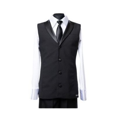 Children's vest for ST short with lapels