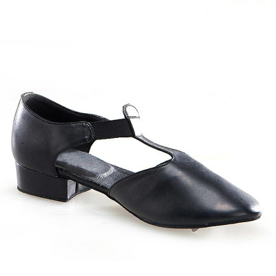 HDS JAZZ sandal black leather 1cm