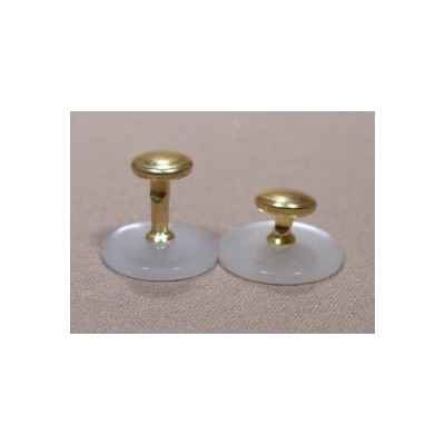 Fractional collar buttons 1pc