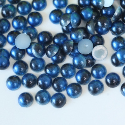 Perly nalepovací barevné