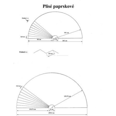 Pleating 1 mould EXPRES