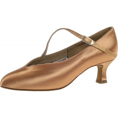Dámské taneční boty na standard Diamant mod.173 bronze satén podpatek F5 cm