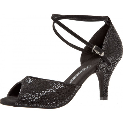 Dámské boty na latinu Diamant mod.017 černý panter S7,5 cm